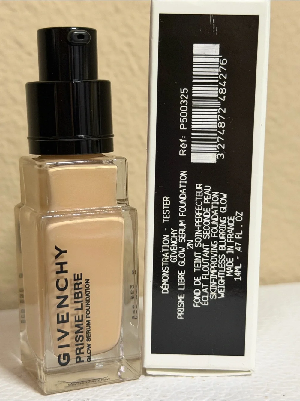 2N-Givenchy Prisme Libre Glow Serum Foundation - TESTER 15ml new